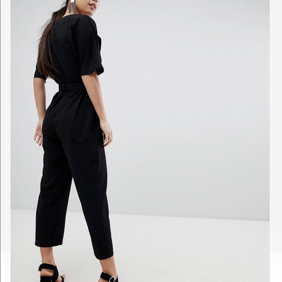 ASOS Black jumpsuit size 4 BRAND NEW - Picture 4 of 9